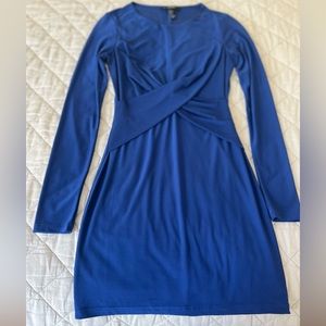 Forever 21 Long Sleeve Twist TIe BodyCon Dress